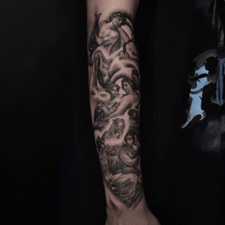 刺青師-白少